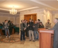 Nga takimi i kryeparlamentart Krasniqi me gazetarë