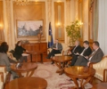 Kryekuvendari, dr. Jakup Krasniqi, priti zonjën Osnat Lubrani, koordinatore për zhvillim e OKB-së dhe përfaqësuese e përhershme e UNDP-së