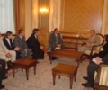Kryeparlamentari Daci priti kryetarin e Komunës së Mamushës, Arif  Bytyq, me bashkëpunëtorë