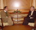 Kryeparlamentari Daci priti shefin e Zyrës Austriake në Kosovë, Alexander Bayerl