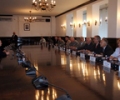 Takim i kryeparlamentarit Berisha me shefen e Zyrës Amerikane, Kajdanov