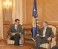 Kryeparlamentari Krasniqi u takua me shefin e Misionit të OSBE-së në Prishtinë, ambasadorin  Werner Almhofer