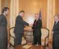 Kryeparlamntari Krasniqi priti ambasadorin e Belgjikës në Prishtinë, Wim Peeters