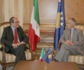 Kryeparlamentari Krasniqi priti ambasadorin e Italisë në Prishtinë, z. Michael Giffoni