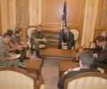 Kryeparlamentari Krasniqi priti komandantin e TMK-së, gjenerallejtënant, Sylejman Selimi