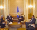 Kryeparlamentari , dr. Jakup Krasniqi, priti një delegacion nga Banka Qendrore e Kosovës