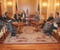 Kryeparlamentari Krasniqi priti një delegacion të Bundestagut Gjerman, i kryesuar nga  z. Helmut Lamp
