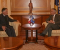 Kryeparlamentari Krasniqi  priti ambasadorin e ri  francez në Prishtinë, z. François-Xavier Deniau            