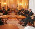 Kryeparlamentari Krasniqi priti  kryeministrin e Shqipërisë, Berisha