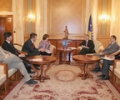 Kryeparlamentari Krasniqi priti koordinatoren e  agjencive  të OKB-së për zhvillim znj. Osnat Lubrani 
