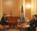 Kryekuvendari  Krasniqi priti kryetarin e Kuvendit të Bashkësisë Islame të Kosovës,dr. Xhabir Hamiti