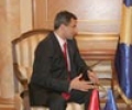 Kryeparlamentari Krasniqi priti diplomatin shqiptar në Prishtinë, Arben Çejku 