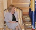 Kryeparlamentari Krasniqi priti ambasadoren e Francës në Prishtinë, Borione 