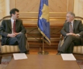 Kryeparlamentari Krasniqi priti shefin e OSBE-së në Kosovë, Werner Almhofer
