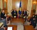 Kryeparlamentari Krasniqi, ka pritur sot një delegacion parlamentar nga Shqipëria