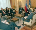 Kryeparlamentari Krasniqi priti  ministrin e Jashtëm slloven, Žbogar