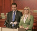 Nga konferenca për shtyp e deputetëve Emini dhe Rugova