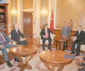 Kryeparlamentari Krasniqi priti kryetarin e Kuvendit të Madh të Turqisë, Köksal Toptan