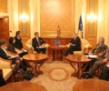 Kryeparlamentari Krasniqi priti një delegacion nga Këshilli i Evropës 