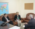 Kryetari i Komisionit për Punë të Jashtme, Sabri Hamiti, priti ambasadorin e Francës në Kosovë,  Zhan Fransua Fitu