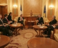 Kryeparlamentari  Krasniqi  priti ministrin e Jashtëm francez, Kouchner