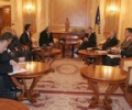 Kryekuvendari, dr. Jakup Krasniqi, priti përfaqësuesit e sindikatave të pavarura të Shërbimit civil dhe të Administratës publike
