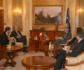Kryekuvendari Krasniqi priti shefin e ri të Zyrës Diplomatike të Belgjikës në Prishtinë, z. Alain Van Goucht