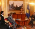 Kryeparlamentari Krasniqi priti Drejtoreshën Regjionale të BB-së, Armitage dhe përfaqësuesin e BB-së në Kosovë, Nayak