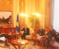 Kreu i Kuvendit, dr. Jakup Krasniqi, priti u.d i Shefit të Zyrës Ndërlidhëse të Komisionit Evropian, z. Khaldoun Sinno