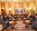 Kryeparlamentari Krasniqi priti zv.kryeministrin dhe ministrin e Jashtëm shqiptar, Haxhinasto