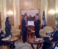 Kryekuvendari Krasniqi u takua me dr. Yong Cheol Song