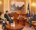 Kryekuvendari, dr. Jakup Krasniqi, priti  ambasadorin e ri të Kroacisë, z. Zoran Vodopija