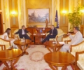 Kryekuvendari Krasniqi priti ambasadorin e Gjermanisë në Prishtinë, z. Hans-Dieter Steinbach