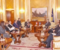 Kryekuvendari Krasniqi priti ish-presidentin kroat z. Stjepan Mesiq