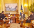 Kryeparlamentari Krasniqi priti ambasadorin e Belgjikës në Prishtinë, Gregoire 