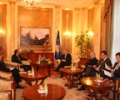 Kryekuvendari Krasniqi priti ambasadorin e ri të Mbretërisë së Bashkuar, z. Ian Cliff