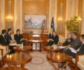 Kryeparlamentari dr. Jakup Krasniqi, priti shefin e OSBE-së në Kosovë; Verner Almhofer