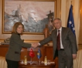Kryeparlamentari Krasniqi priti ambasadoren e Turqisë në Prishtinë, Songul Ozan
