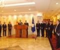 Kryeparlamentari Krasniqi priti kryetarin e Parlamentit të Maqedonisë, Trajko Veljanoski