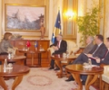 Kryekuvendari, dr. Jakup Krasniqi, priti ambasadoren e Turqisë, Songul Ozan