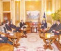 Kryekuvendari Krasniqi priti ministrin e Kulturës së Shqipërisë, z. Aldo Bumçi