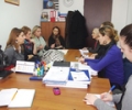  Anëtaret e Bordit të GGD-së, znj. Donika Kada Bujupi dhe z. Alma Lama, pritën sot  një grup të profesoreshave nga Universiteti i Prishtinës