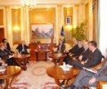 Kryeparlamentari Krasniqi priti ish-presidentin kroat, Stipe Mesiq