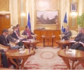 Kryeparlamentari Krasniqi priti raportuesen për Kosovën,  Lunaçek