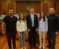 Kryetari Veseli priti në takim xhudistet Majlinda Kelmendi dhe Nora Gjakova