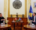 Kryetari Veseli takoi një delegacion të Komisionit për Çështje Evropiane të Parlamentit të Danimarkës