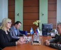 Kryetarja e Komisionit për Integrime Evropiane, Emini, priti ambasadorin slloven , Majhen 