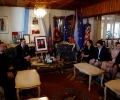 Kryetari Veseli bëri homazhe të varri i ish-presidentit Ibrahim Rugova dhe vizitoi familjen Rugova