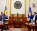 Kryetari Veseli takoi deputetët suedezë, anëtarë të Asamblesë së NATO-s