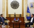 Kryetari Veseli takim lamtumirës me Samuel Zhbogar